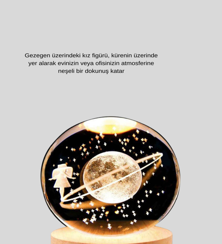 YILDIZDA YÜRÜMEK KÜRE - Lisinya