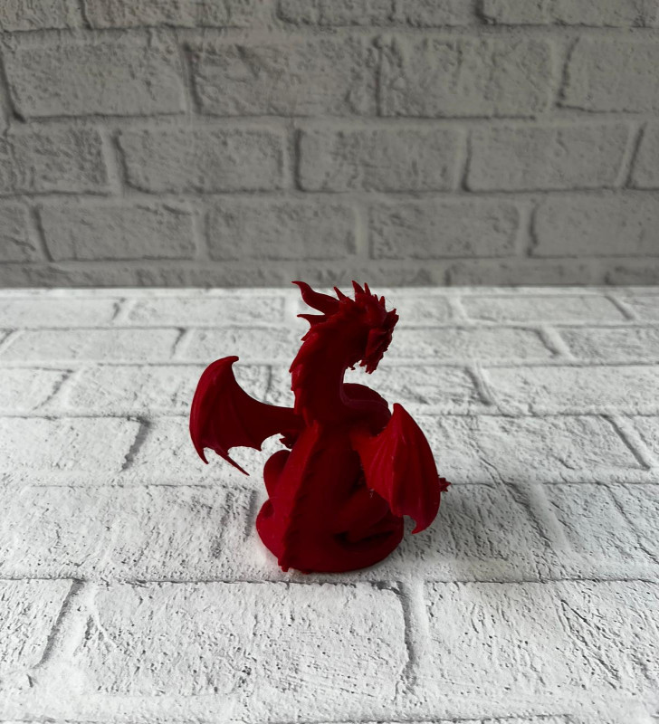 Kırmızı Ejderha Biblo 12 cm - Lisinya