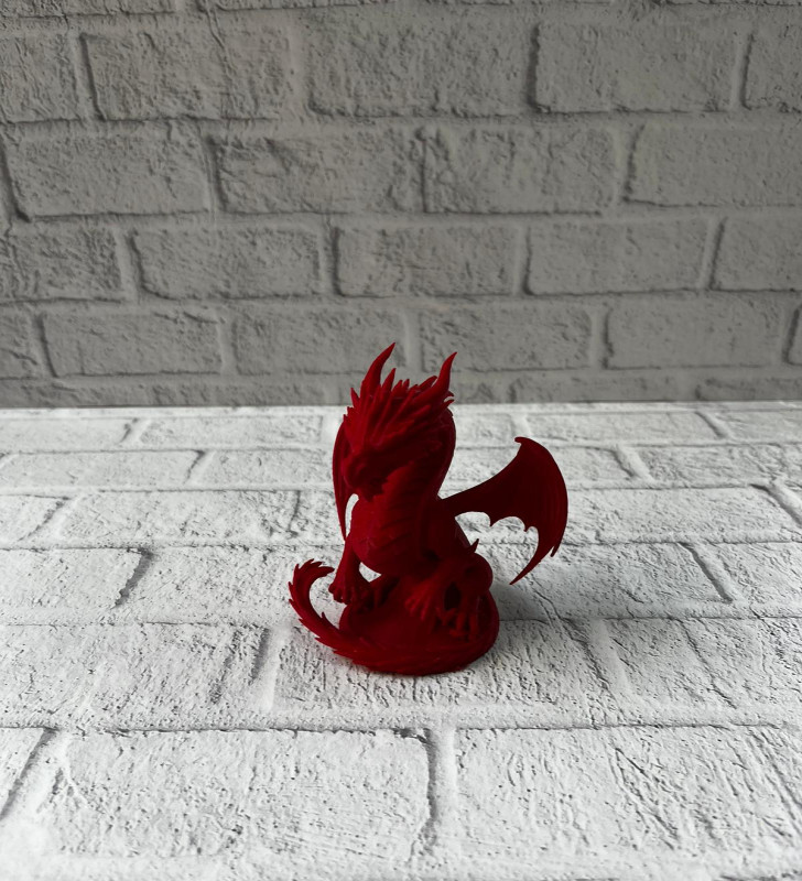 Kırmızı Ejderha Biblo 12 cm - Lisinya