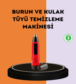 Kulak Burun Tüy Temizleme Makinesi Raks Leo Pilli Kuru Kullanım - Lisinya