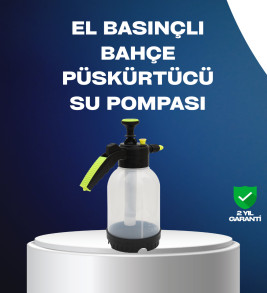 Ayarlanabilir Nozullu Basınçlı Köpük Pompası Araba Yıkama 2L Kapasiteli - Lisinya