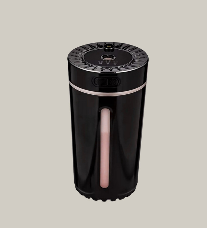 LED Işıklı Aromaterapi Hava Nemlendirici Ultrasonik Sessiz Nem Ayarı - Lisinya