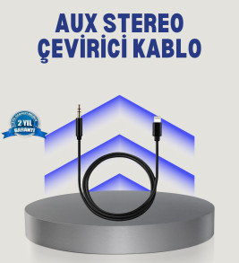 iPhone Lightning 3.5mm Aux Çevirici Kablo JH-023 Stereo Ses Aktarıcı - Lisinya