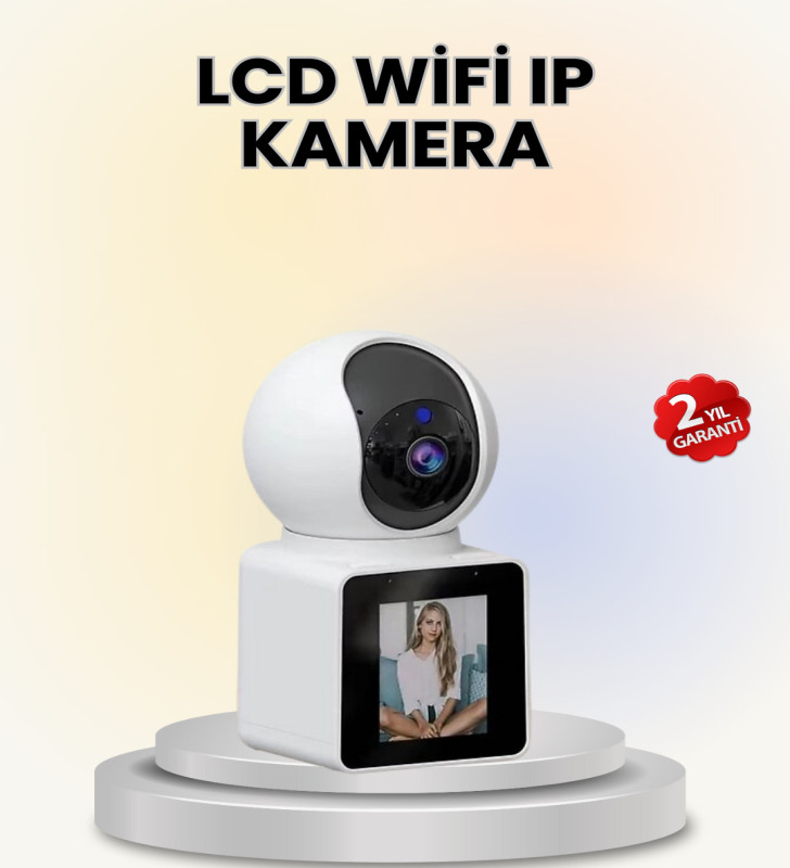 2K Gece Görüşlü Kapalı Alan Kamera Çift Yönlü Konuşma ve Akıllı Arama - Lisinya