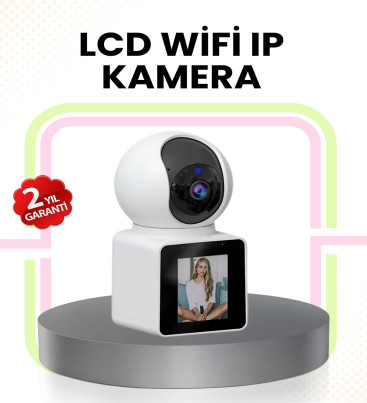 Akıllı Ev Güvenlik Kamerası 2K Ultra HD Hareket Algılama ve Çağrı Özellikli - Lisinya