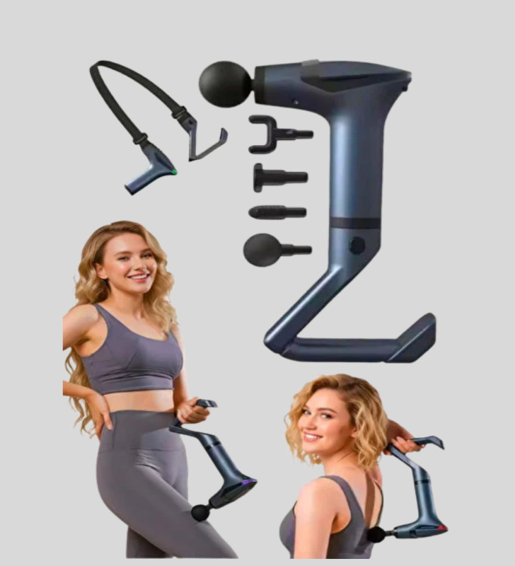 Titreşimli Şarjlı Masaj Aleti 3in1 Fonksiyonel Çok Amaçlı Model - Lisinya