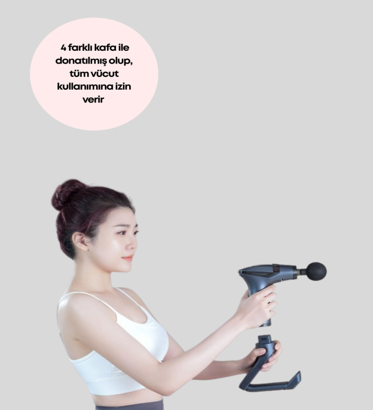3in1 Fonksiyonel Şarjlı Masaj Aleti Ayak Yüz Vücut Masajı - Lisinya