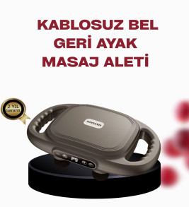 Geliştirilmiş 6 Başlıklı Şarjlı Masaj Aleti 2000 mAh Derin Doku Masajı - Lisinya