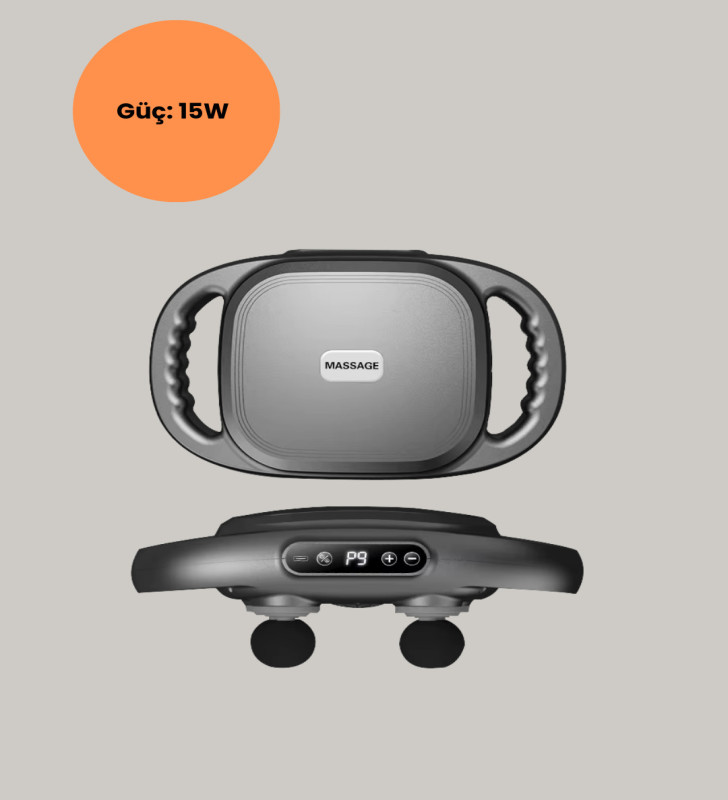 Geliştirilmiş 6 Başlıklı Şarjlı Masaj Aleti 2000 mAh Derin Doku Masajı - Lisinya