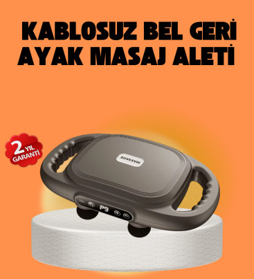 Şarjlı 6 Başlıklı Masaj Tabancası 2000 mAh Sessiz Güçlü Motor - Lisinya