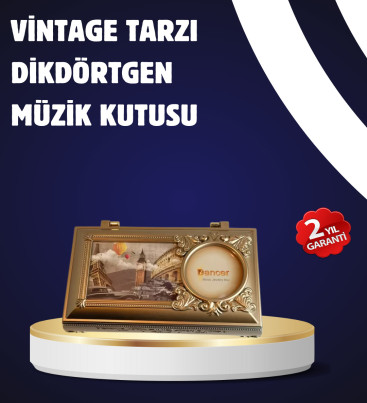 Piyano Tasarım Müzik Kutusu Balerin Figürü ve Takı Bölmeli - Lisinya