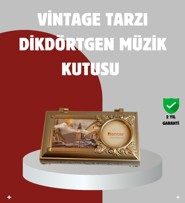 Kız Çocuk Oyuncak Piyano Görünümlü Balerinli Müzik Kutusu - Lisinya