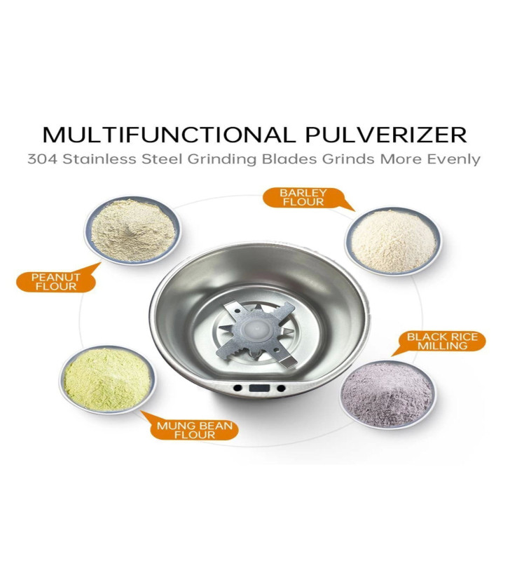 Kahve ve Baharat Öğütücü Paslanmaz Çelik Kahve Değirmeni Yedek Bıçak Hediyeli ( Lisinya )