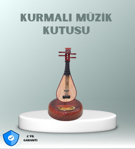 Enstrüman Figürlü Melodi Çalan Dekoratif Müzik Kutusu - Lisinya