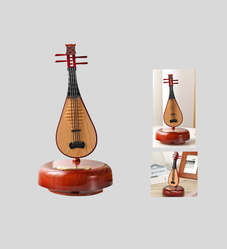 Ud Sembolü Müzik Kutusu Estetik Tasarım Melodi Destekli - Lisinya