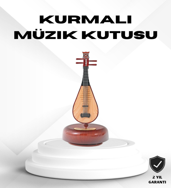 Figürlü Müzik Kutusu Zarif Melodili Dekoratif Model - Lisinya