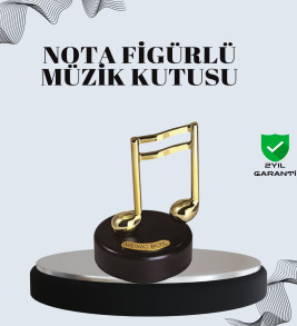 Nota Figürü Müzik Kutusu Melodious Model - Lisinya