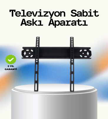 Universal TV Askı Aparatı 32-65 İnç Güçlü Çelik Gövde Sağa-Sola Ayar - Lisinya