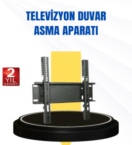 LED TV Askı Aparatı 32-42 İnç Uyumlu Sağlam Çelik Kompakt Tasarım - Lisinya