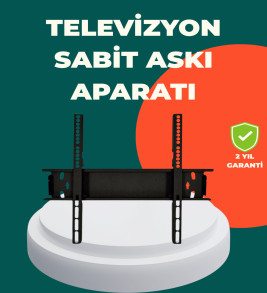 32-65 İnç LCD LED TV Askı Aparatı 75 kg Taşıma Güçlendirilmiş Çelik - Lisinya