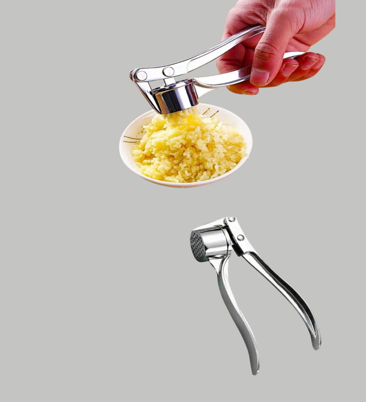 Metal Sarımsak Ezici Ergonomik Tutma ve Güçlü Presleme - Lisinya