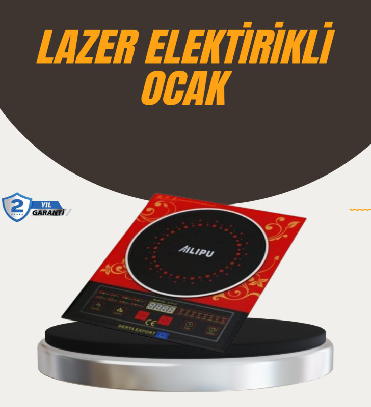 Dokunmatik Kontrollü 2400W Indüksiyon Ocak Zaman Ayarlı - Lisinya