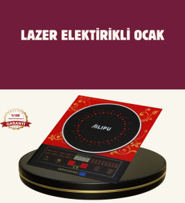 8 Programlı LED Ekranlı İndüksiyon Ocak 80–270°C Sıcaklık Ayarı - Lisinya