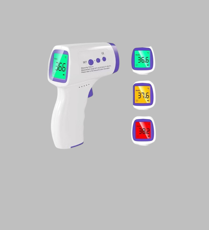 LCD EKRAN TEMASSIZ ATEŞ ÖLÇER - Lisinya