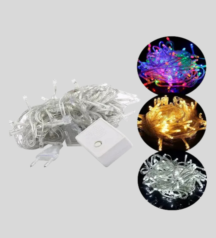 4 Metre Yılbaşı Şelale Led Perde Işık Ev Bahçe Dekor - Lisinya