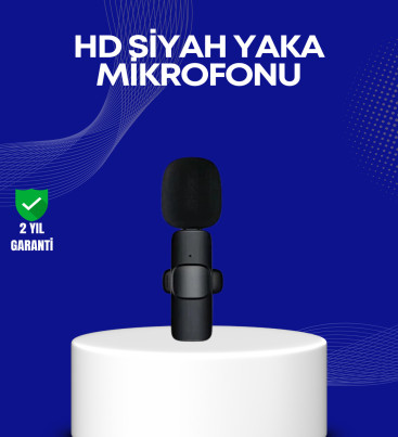 Lightning Girişli 2’li Kablosuz Yaka Mikrofonu Çift Kişilik Kayıt - Lisinya
