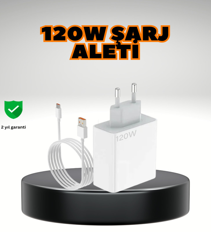 120 Watt Ultra Hızlı Şarj Seti Realme 7 8 9 Pro Uyumlu - Lisinya