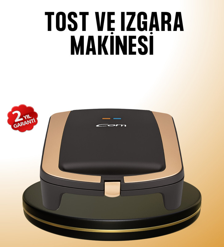 Tost Makinesi Hızlı Pişirme Teknolojisi 1500 Watt - Lisinya