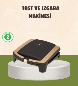 Tost Makinesi Isı Kontrollü 4 Dilim Kapasiteli - Lisinya
