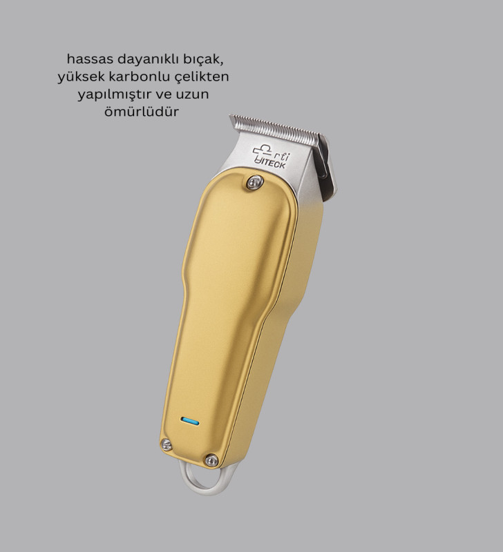 USB Şarjlı Saç Sakal Kesme Makinesi Hassas Detay Kesim İçin - Lisinya