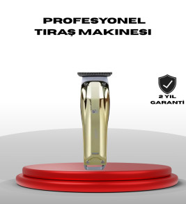 Profesyonel Saç ve Sakal Kesme Tıraş Makinesi USB Şarjlı Güçlü Motorlu - Lisinya