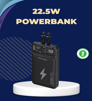 Taşınabilir Powerbank 22.5W Hızlı Şarj Destekli - Lisinya