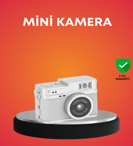 Taşınabilir Cep Boy Dijital Kamera LED Işıklı 1080P Video Çekim - Lisinya