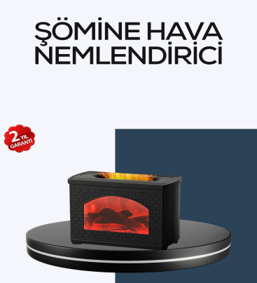 Aromaterapi Uyumlu Ultrasonik Oda Nemlendirici Ayarlanabilir Sis Çıkışlı - Lisinya