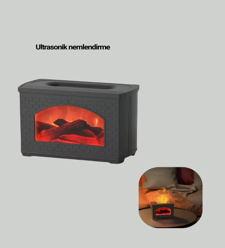 USB Ultrasonik Hava Nemlendirici Ayarlanabilir Sis ve Aromaterapi Özellikli - Lisinya