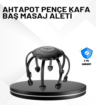 Taşınabilir Kafa Masaj Cihazı Eller Serbest 360° Profesyonel Masaj - Lisinya