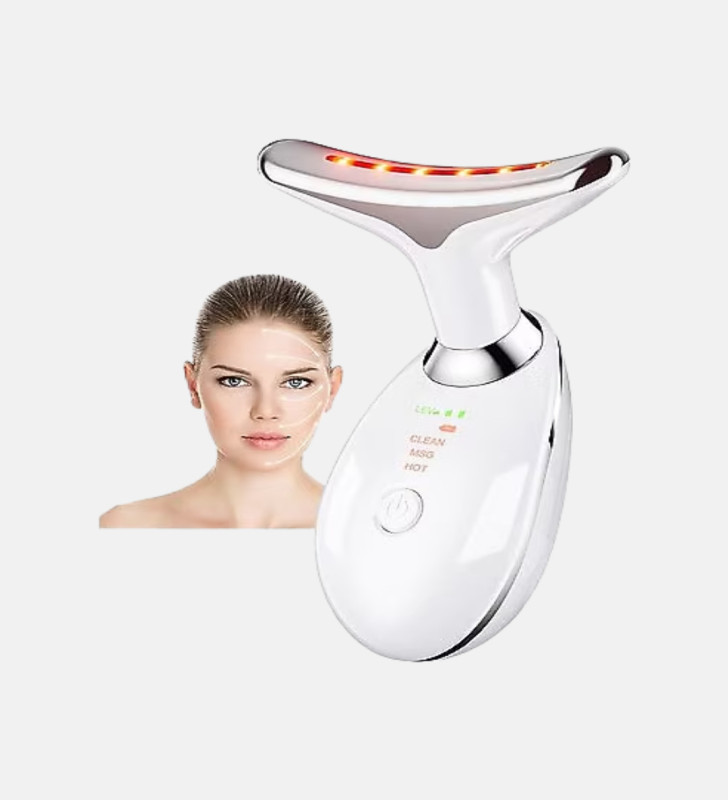 Kablosuz Şarjlı Yüz Sıkılaştırıcı Cihaz EMS Mikro Akım Anti-Aging Masaj Aleti - Lisinya