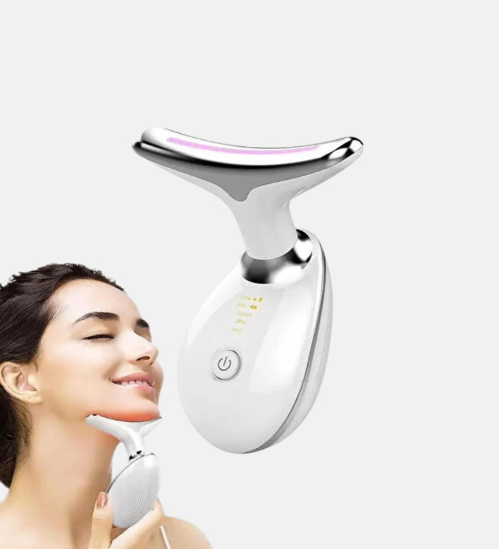 Kablosuz Şarjlı Yüz Sıkılaştırıcı Cihaz EMS Mikro Akım Anti-Aging Masaj Aleti - Lisinya