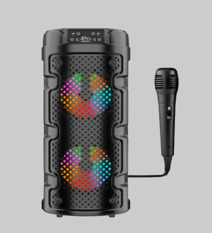 Kablosuz Stereo Hoparlör USB + SD Kart + AUX Destekli Bluetooth 5.0 - Lisinya