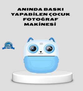 Çocuklar İçin Dijital Kamera Termal Yazıcı 48MP Çift Kamera 1300mAh Batarya - Lisinya