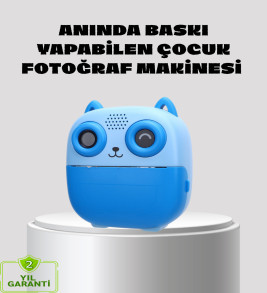 Anında Baskı Özellikli Çocuk Kamerası 48MP 1080P Çift Lens 32GB Destekli - Lisinya