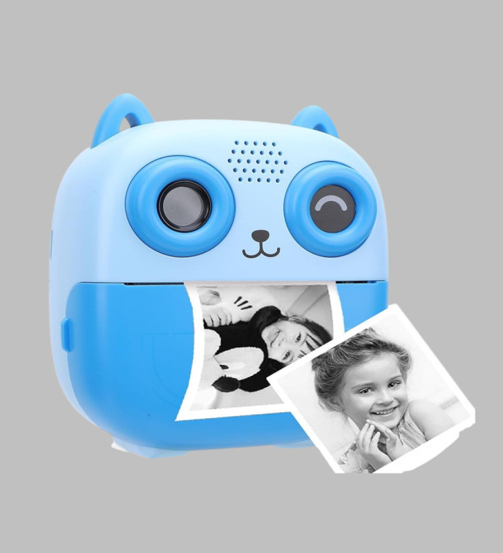 48MP Termal Baskılı Çocuk Dijital Kamera 1080P Video 2.4'' Ekran 6X Zoom - Lisinya