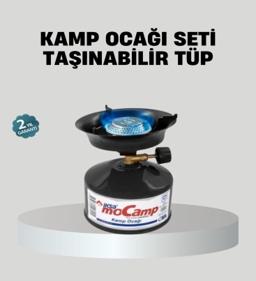 Taşınabilir Kamp Ocağı Seti Pişirme Alanı Ayarlanabilir Alev - Lisinya