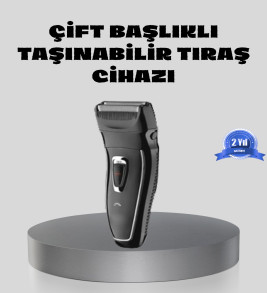 Erkek Tıraş Makinesi Kablosuz Kuru Tıraş Folyo Başlık Yıkanabilir Gövde - Lisinya