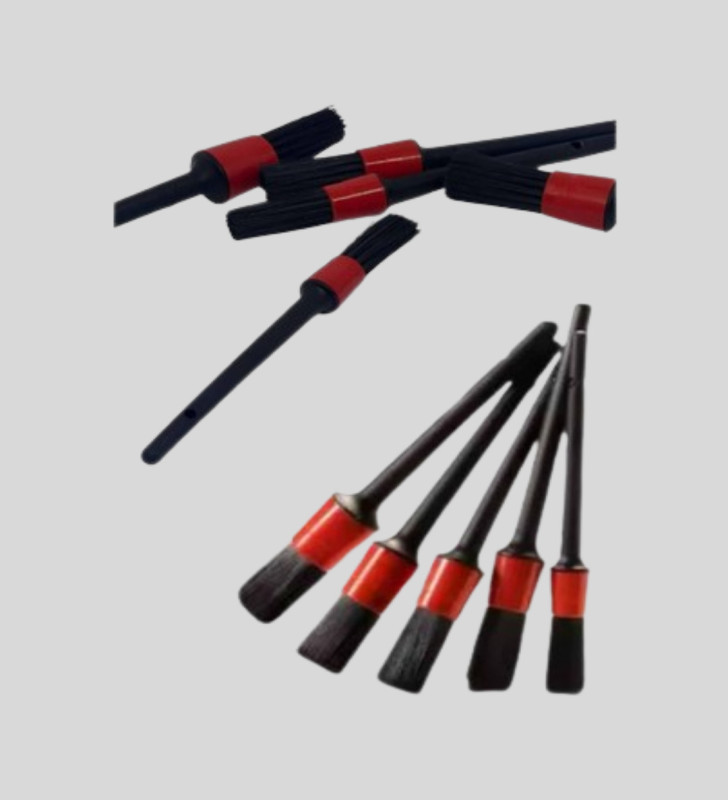 5 Parça Detay Temizlik Fırçası Seti Jant Motor Havalandırma İç Dış Temizlik - Lisinya