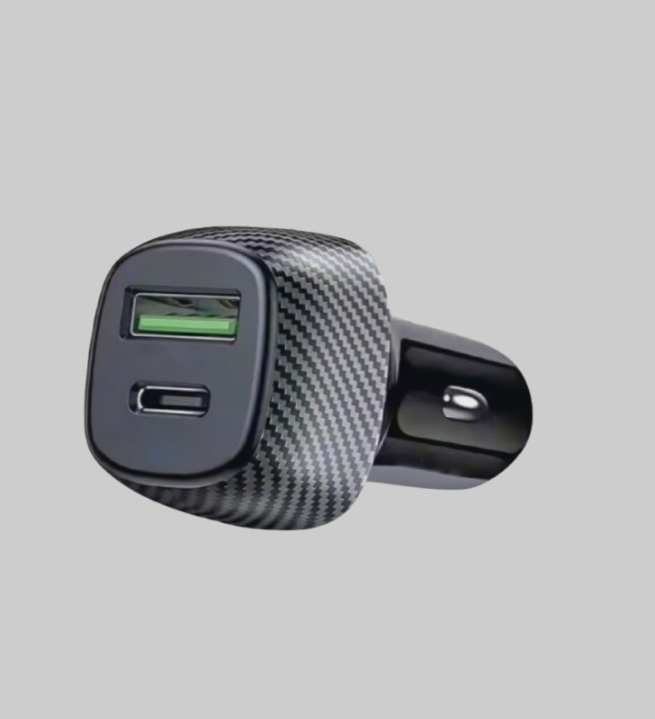 38W Araç Şarj Cihazı Type-C PD USB Hızlı Şarj Çift Port - Lisinya